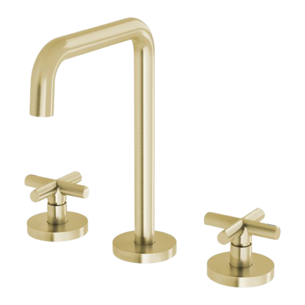 Phoenix Vivid Slimline Plus Basin Set Brushed Gold
