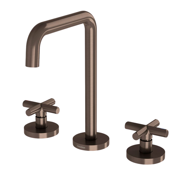 Phoenix Vivid Slimline Plus Basin Set Brushed Bronze Lead Free