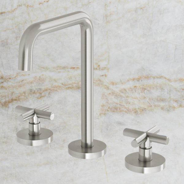 Phoenix Vivid Slimline Plus Basin Set Brushed Nickel