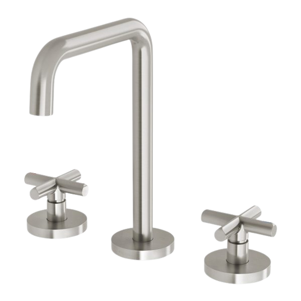Phoenix Vivid Slimline Plus Basin Set Brushed Nickel