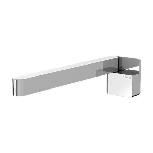 Phoenix Designer Swivel Bath Outlet 230mm Square Chrome
