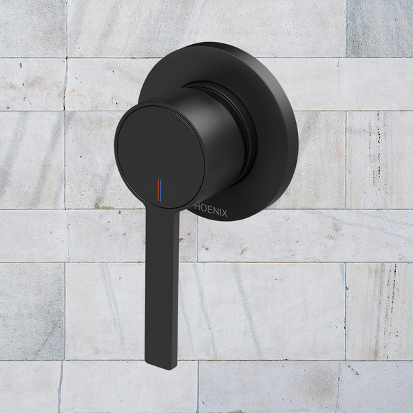 Phoenix Lexi MKII SwitchMix Shower / Wall Mixer Fit-Off Kit Matte Black