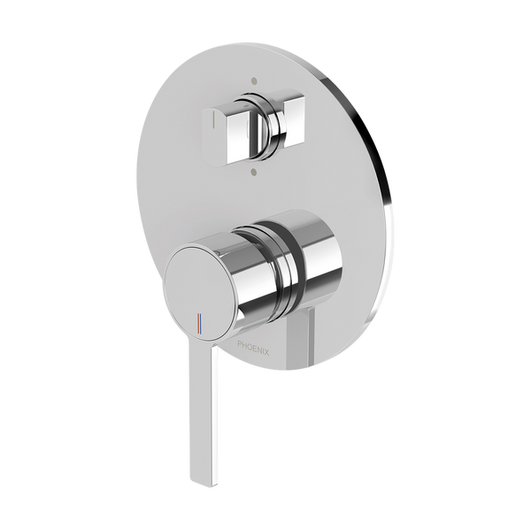 Phoenix Lexi MKII SwitchMix Shower / Bath Diverter Mixer Fit-Off Kit Chrome