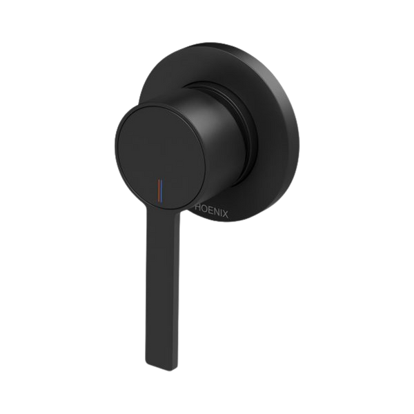 Phoenix Lexi MKII Shower / Wall Mixer Matte Black
