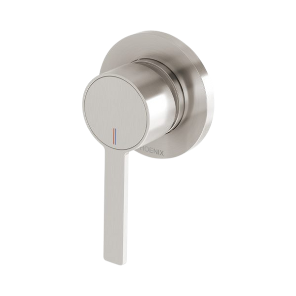 Phoenix Lexi MKII Shower / Wall Mixer  Brushed Nickel