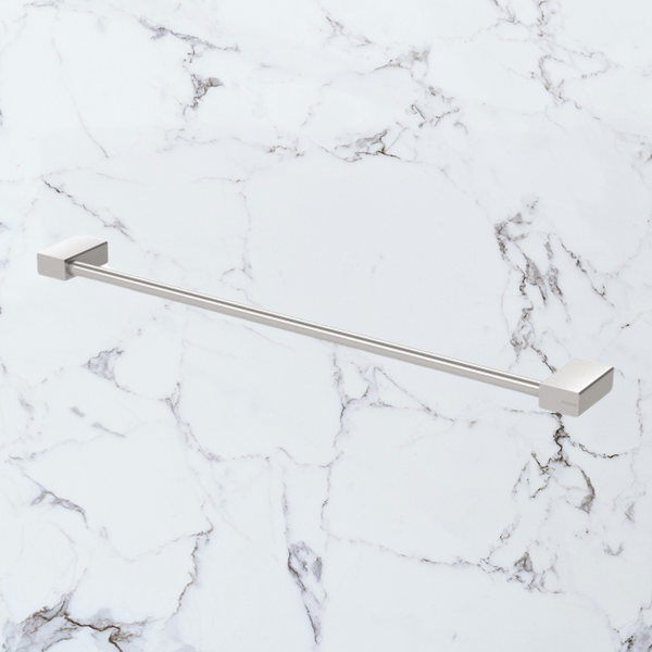 Phoenix Lexi MKII Single Towel Rail 600mm Brushed Nickel