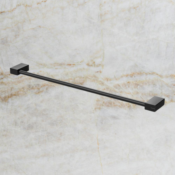 Phoenix Lexi MKII Single Towel Rail 800mm Matte Black