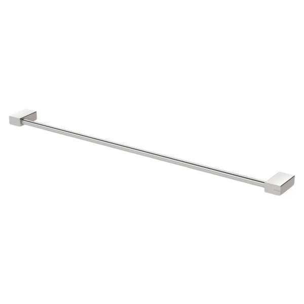 Phoenix Lexi MKII Single Towel Rail 800mm  Brushed Nickel