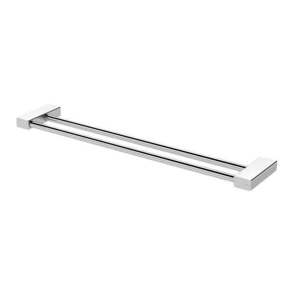 Phoenix Lexi MKII Double Towel Rail 600mm  Chrome
