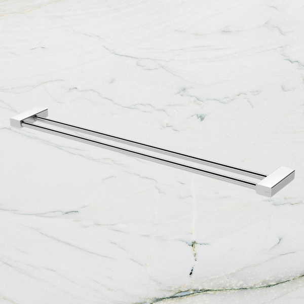 Phoenix Lexi MKII Double Towel Rail 800mm Chrome