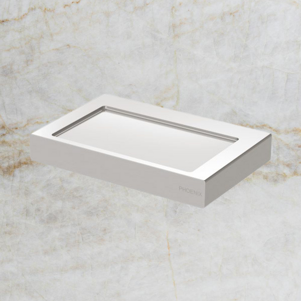 Phoenix Lexi MKII Soap Dish Holder Brushed Nickel