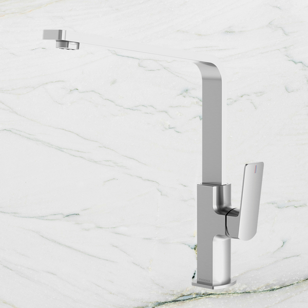 Phoenix Enviro316 Sink Mixer 240mm Squareline Stainless Steel