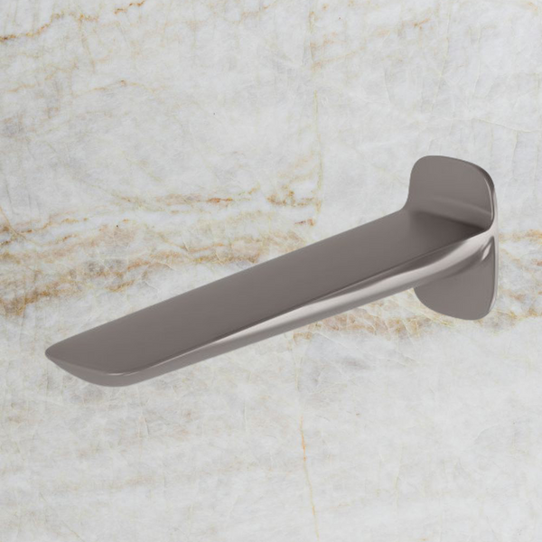 Phoenix Nuage Wall Basin / Bath Outlet 200mm  Brushed Carbon