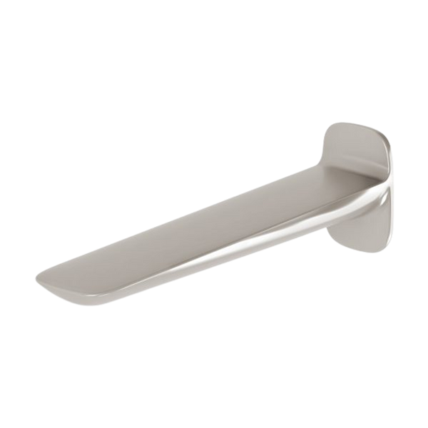 Phoenix Nuage Wall Basin / Bath Outlet 200mm  Brushed Nickel