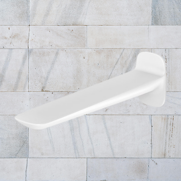 Phoenix Nuage Wall Basin / Bath Outlet 200mm Matte White