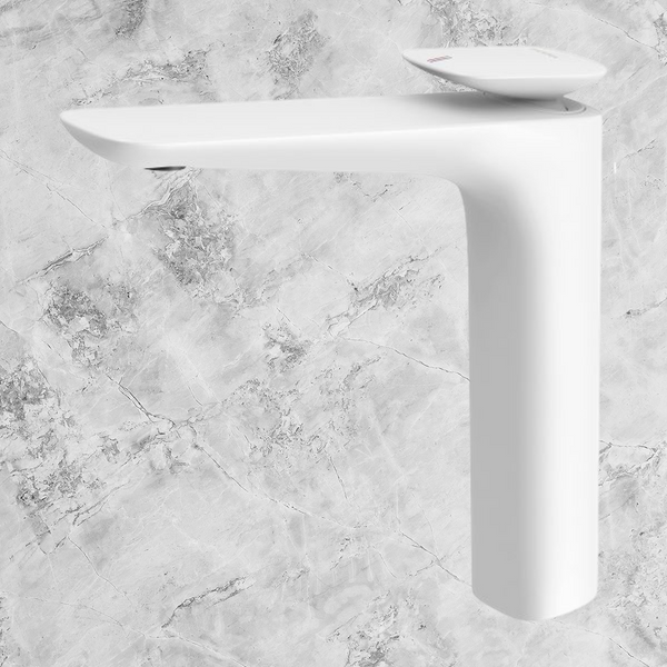 Phoenix Nuage Vessel Mixer Matte White Lead Free