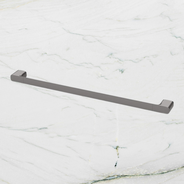 Phoenix Nuage Single Towel Rail 600mm Brushed Carbon