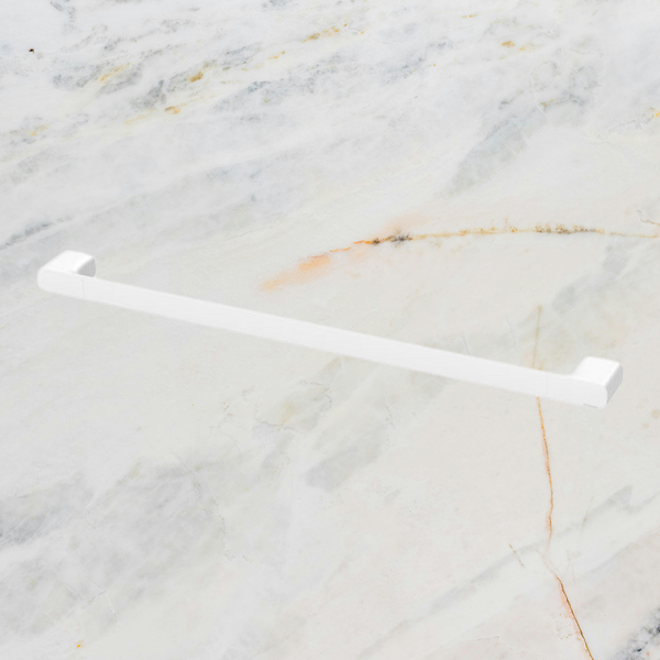 Phoenix Nuage Single Towel Rail 600mm Matte White