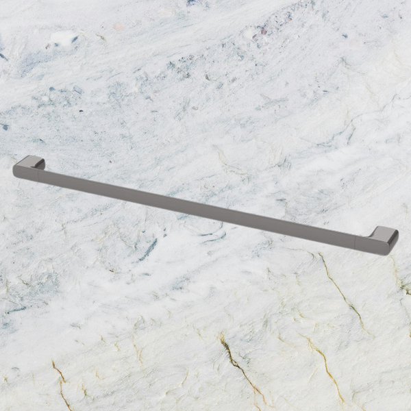 Phoenix Nuage Single Towel Rail 800mm Brushed Carbon