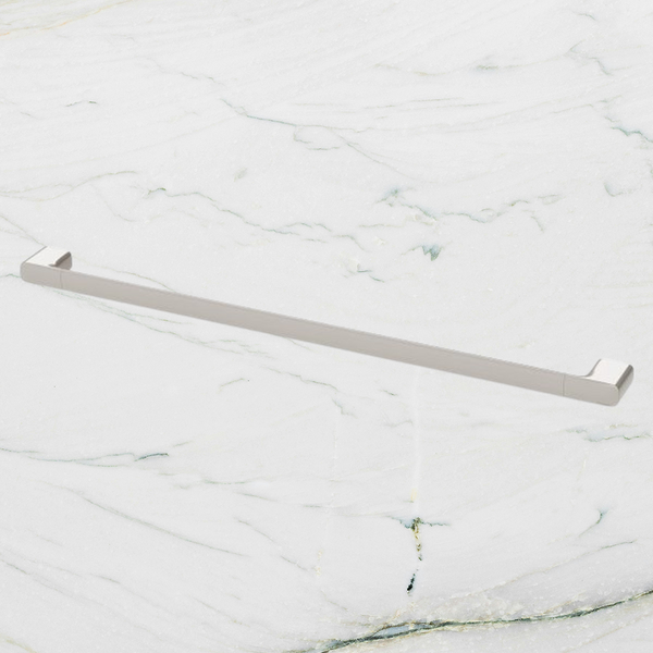 Phoenix Nuage Single Towel Rail 800mm Brushed Nickel