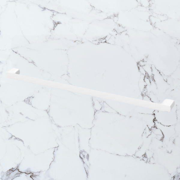 Phoenix Nuage Single Towel Rail 800mm Matte White