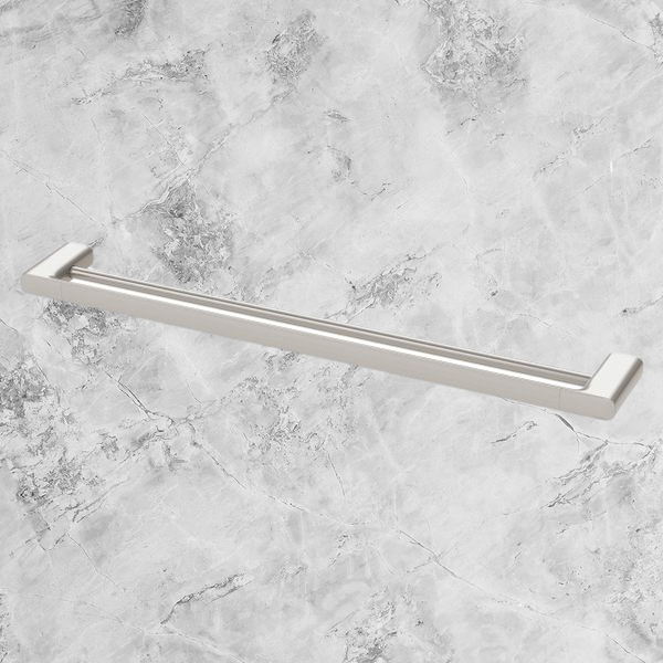 Phoenix Nuage Double Towel Rail 800mm Brushed Nickel
