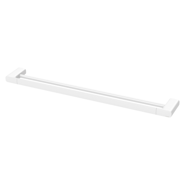 Phoenix Nuage Double Towel Rail 800mm  Matte White