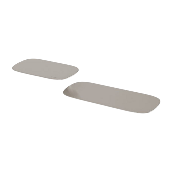 Phoenix Nuage Shower Shelves Brushed Nickel