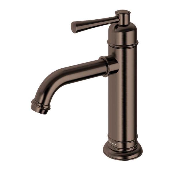 Phoenix Cromford Basin Mixer Brushed Bronze Lead Free