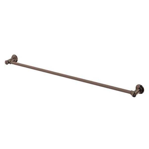 Phoenix Cromford Single Towel Rail 800mm Brushed Bronze