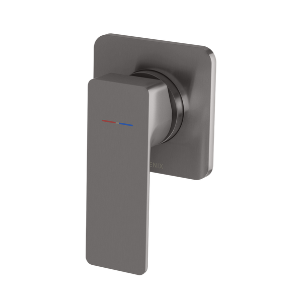 Phoenix Gloss MKII SwitchMix Shower / Wall Mixer Brushed Carbon (Complete Kit)