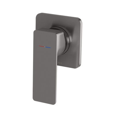 Phoenix Gloss MKII SwitchMix Shower / Wall Mixer Brushed Carbon (Complete Kit)
