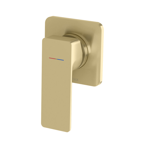 Phoenix Gloss MKII SwitchMix Shower / Wall Mixer Fit-Off Kit Brushed Gold