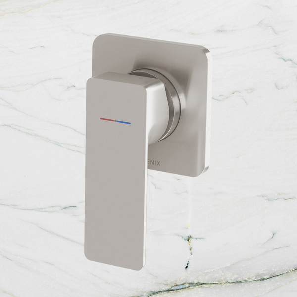 Phoenix Gloss MKII SwitchMix Shower / Wall Mixer Fit-Off Kit   Brushed Nickel