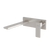 Phoenix Gloss MKII SwitchMix Wall Basin / Bath Mixer Set 200mm Brushed Nickel (Complete Kit)