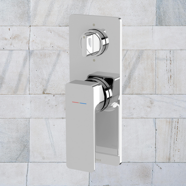 Phoenix Gloss MKII SwitchMix Shower / Bath Diverter Mixer Fit-Off Kit   Chrome