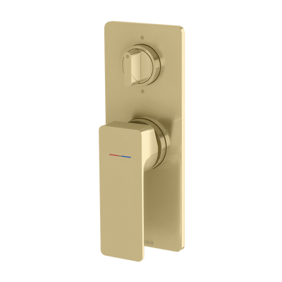 Phoenix Gloss MKII SwitchMix Shower / Bath Diverter Mixer Fit-Off Kit   Brushed Gold