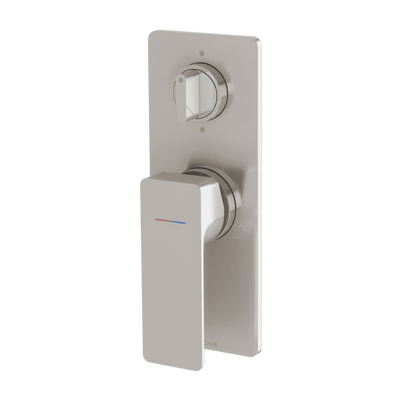 Phoenix Gloss MKII SwitchMix Shower / Bath Diverter Mixer Fit-Off Kit   Brushed Nickel