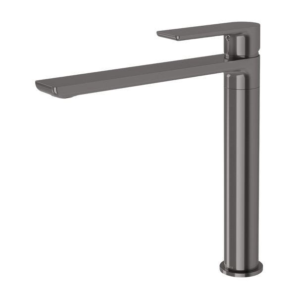 Phoenix Gloss MKII Sink Mixer Brushed Carbon