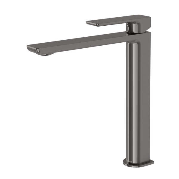 Phoenix Gloss MKII Vessel Mixer Brushed Carbon Lead Free