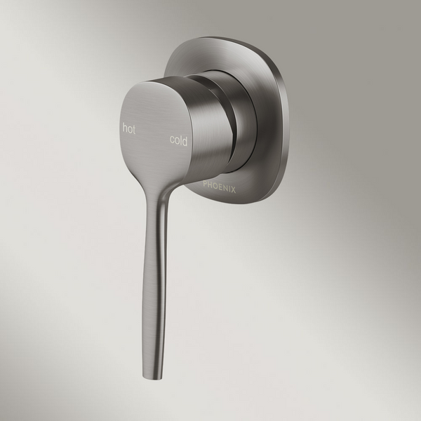 Phoenix Vask SwitchMix Shower / Wall Mixer Brushed Carbon (Complete Kit) Lead Free