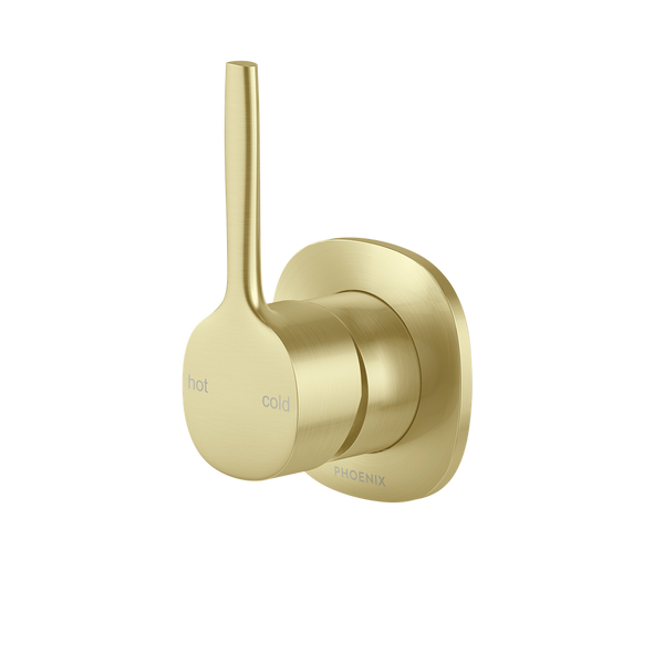 Phoenix Vask SwitchMix Shower / Wall Mixer Pin Up Brushed Gold (Complete Kit) Lead Free