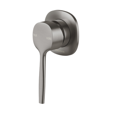 Phoenix Vask SwitchMix Shower/Wall Mixer (Fit-Off Kit) Lead Free Brushed Carbon