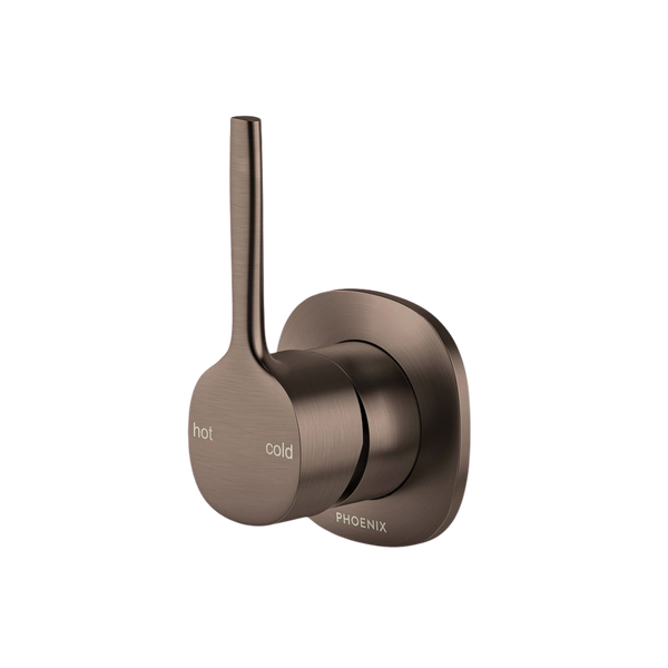Phoenix Vask SwitchMix Shower/Wall Mixer Pin Up (Fit-Off Kit) Brushed Bronze Lead Free