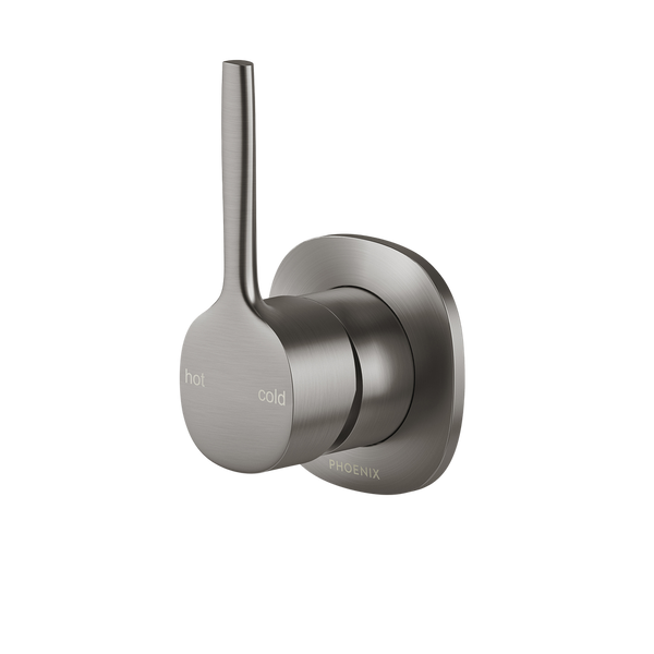 Phoenix Vask SwitchMix Shower / Wall Mixer Pin Up (Fit-Off Kit Only) Brushed Carbon Lead Free