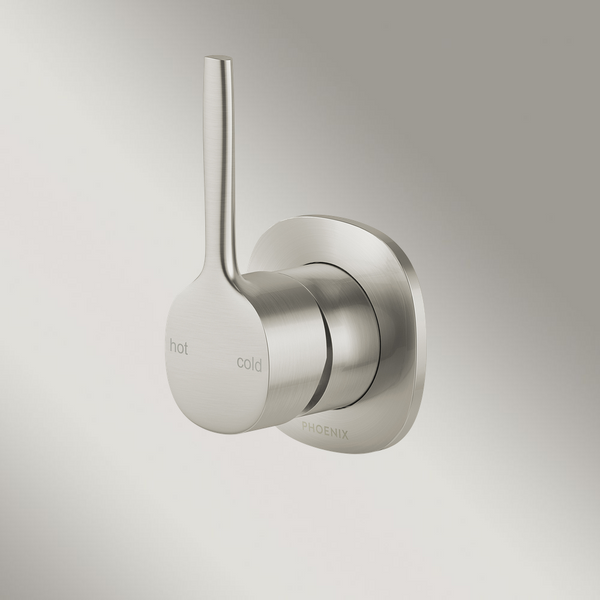 Phoenix Vask SwitchMix Shower / Wall Mixer Pin Up (Fit-Off Kit Only) Brushed Nickel Lead Free