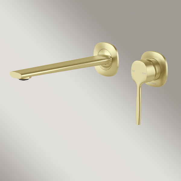 Phoenix Vask SwitchMix Wall Basin / Bath Mixer Set (Fit-Off Kit Only) Brushed Gold Lead Free