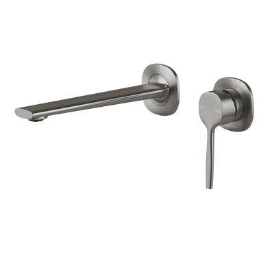 Phoenix Vask SwitchMix Wall Basin/Bath Mixer Set (Fit-Off Kit) Lead Free Brushed Carbon