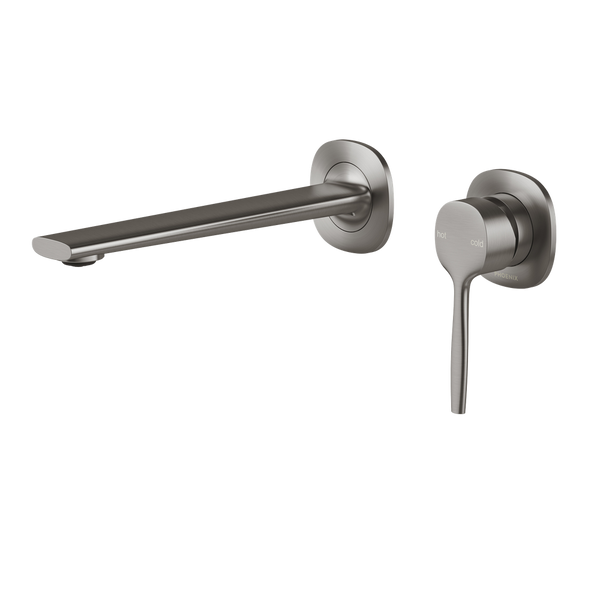 Phoenix Vask SwitchMix Wall Basin / Bath Mixer Set (Fit-Off Kit Only) Brushed Carbon Lead Free