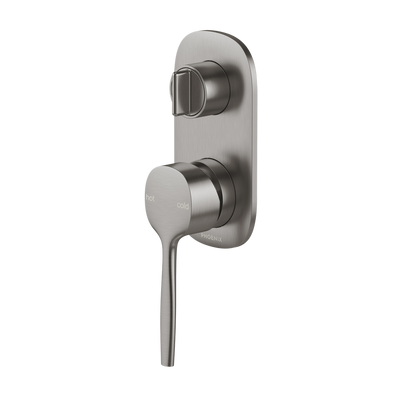 Phoenix Vask SwitchMix Shower/Bath Divertor Mixer (Fit-Off Kit) Lead Free Brushed Carbon